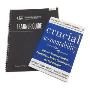 NEW Crucial Accountability Set: Book and Learner Guide NYT Bestseller